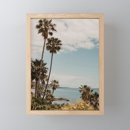 Laguna Beach ocean view | Fine Art Travel Photography Framed Mini Art Print