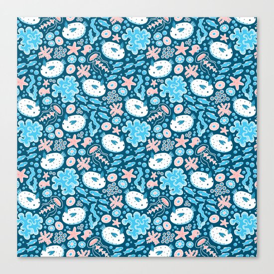 Sea Bunnies Canvas Print