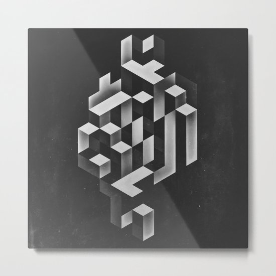 isyhyrrt gryy Metal Print
