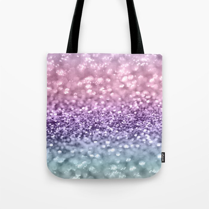 Unicorn Girls Glitter #9 (Faux Glitter) #shiny #pastel #decor #art #society6 Tote Bag