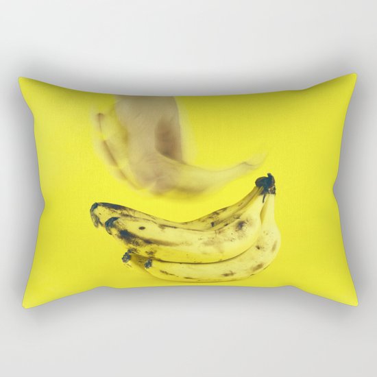 Grab a banana Rectangular Pillow