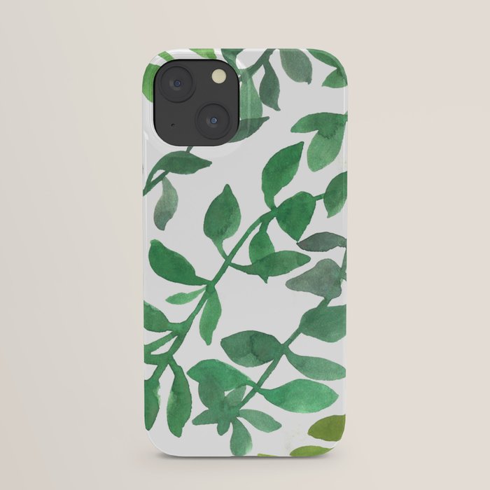 Leaves iPhone Case by leah reena goren Society6
