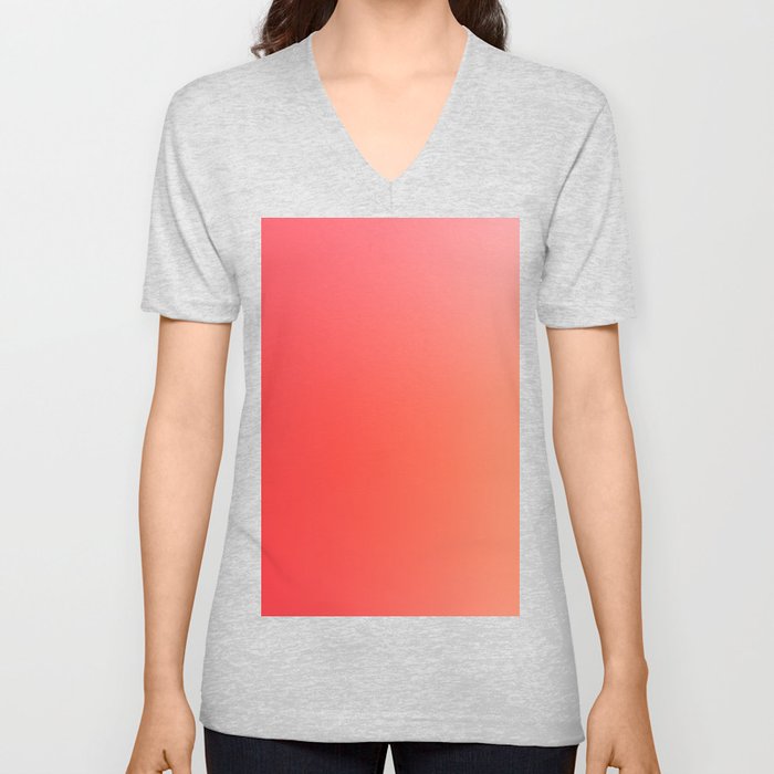 13 Pink Gradient Background Colour Palette 220721 Aura Ombre Valourine Digital Minimalist Art V Neck T Shirt