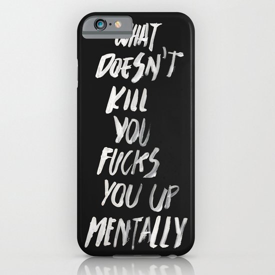 Mentally, alternative iPhone & iPod Case