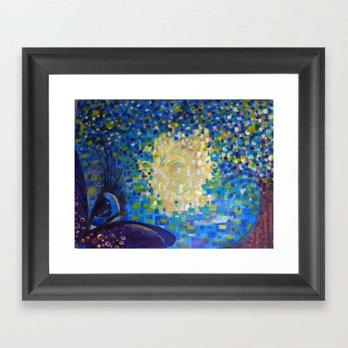 point of view Framed Art Print