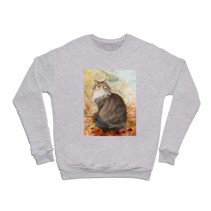 Maine coon cat Crewneck Sweatshirt