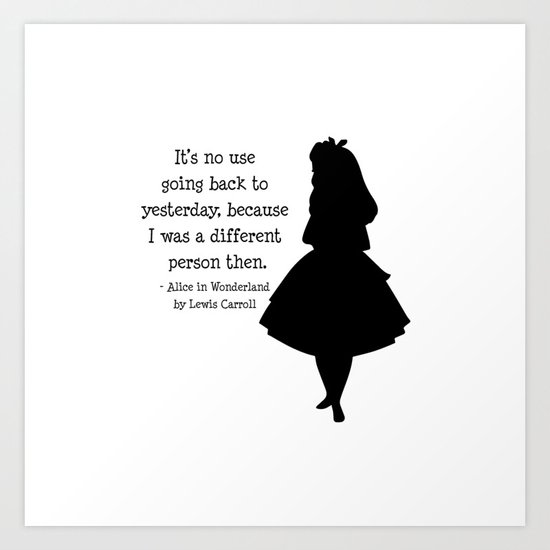 Lost in Wonderland Wall Art Print