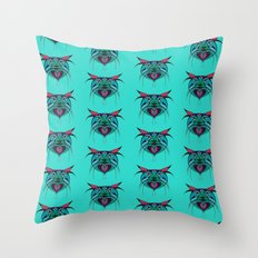 Tribal Cats 3 Throw Pillow