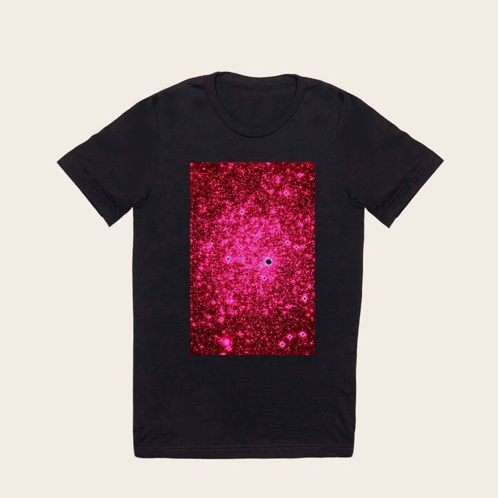 Pink glitter t shirt cheap