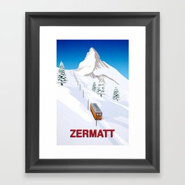 Zermatt Framed Art Print
