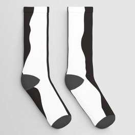 Scandinavian wave pattern 09 Socks