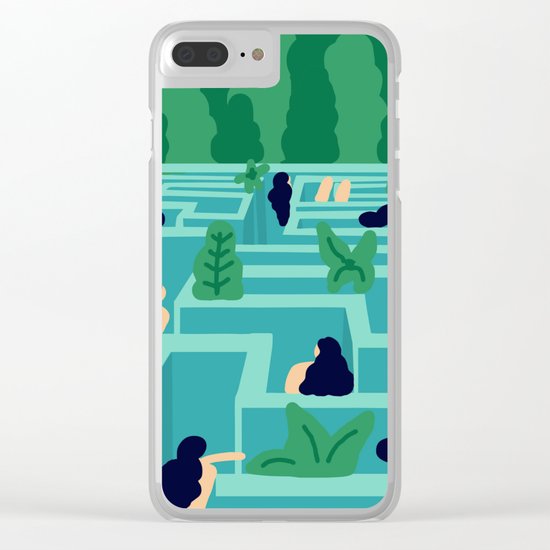 No Exit Clear iPhone Case