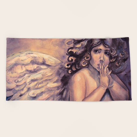 Angel Beach Towel