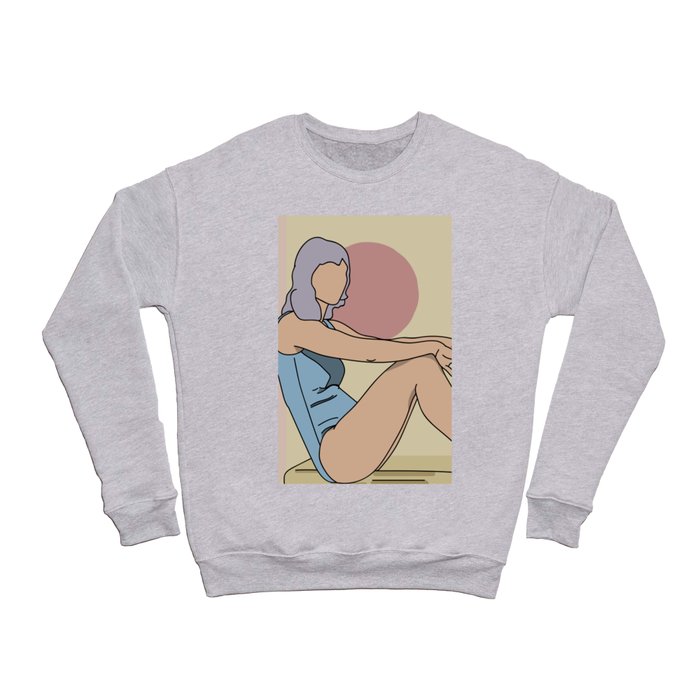 Moon Crewneck Sweatshirt