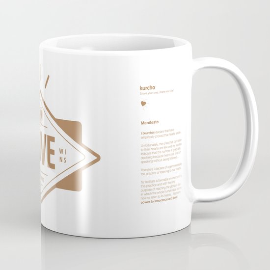 Kurcho - Real Love Wins Coffee Mug
