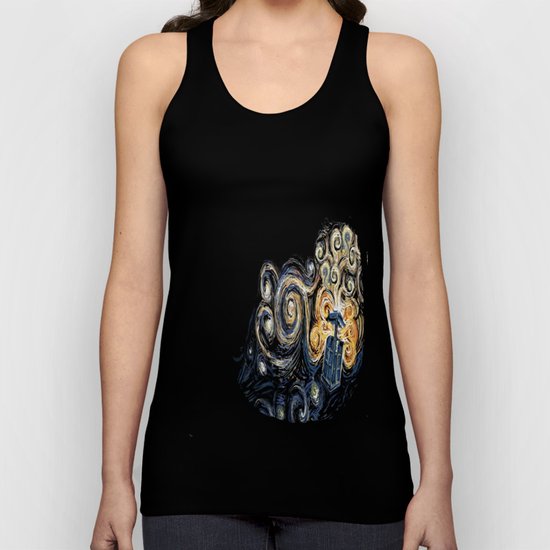 Doctor Who Van Gough Unisex Tank Top