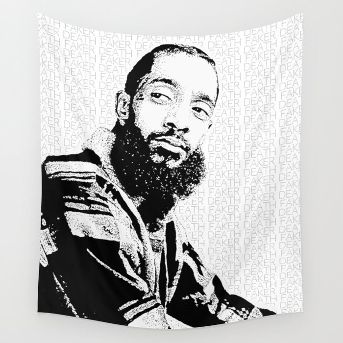 Lord Nipsey Hussle Wall Tapestry