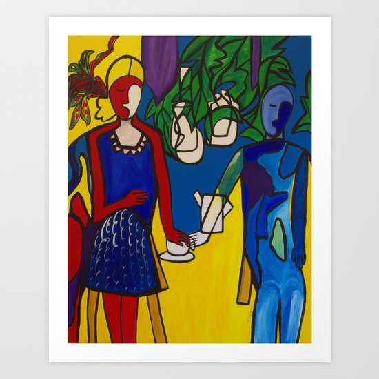 In Harmony (ORIGINAL SOLD) Art Print