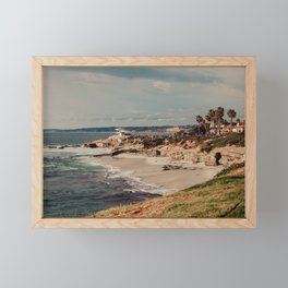 La Jolla Beach | Fine Art Travel Photography Framed Mini Art Print