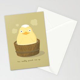 Bird Bath Stationery Cards