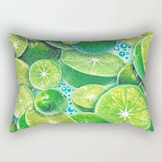 Lime Time Rectangular Pillow