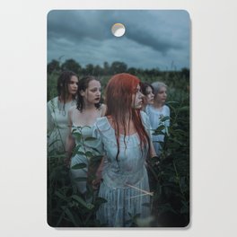 Lost horizon; the stories and visions of girls and women female friends portrait fantasy color photograph / photography Cutting Board