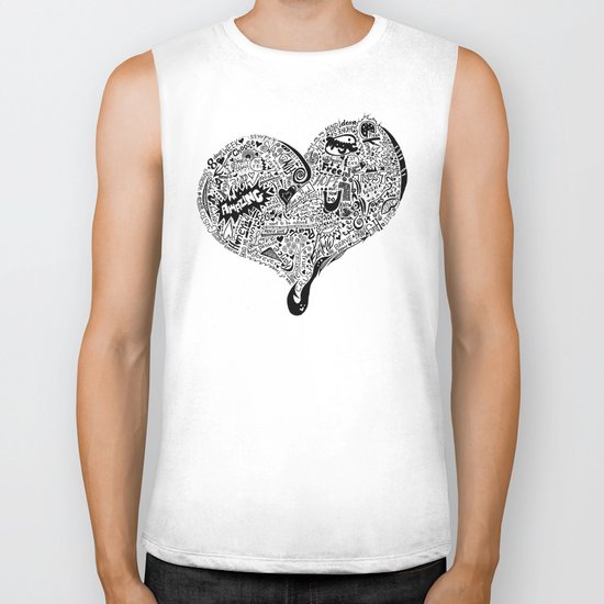 Heartfull Biker Tank