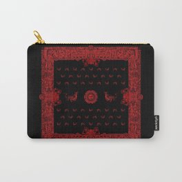 Black and Red Hobgoblin Bandana Carry-All Pouch