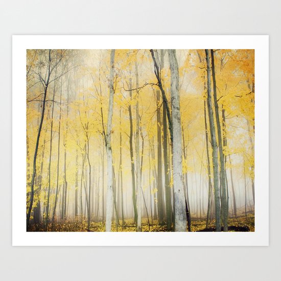 Yellow Art Print