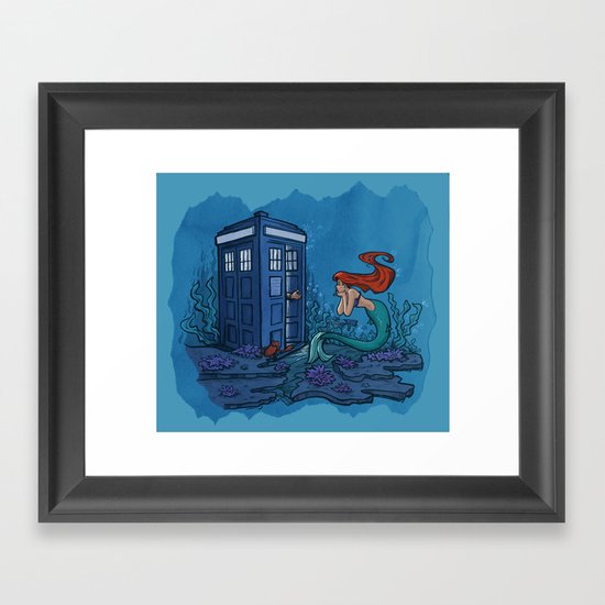Part of Every World Framed Art Print
