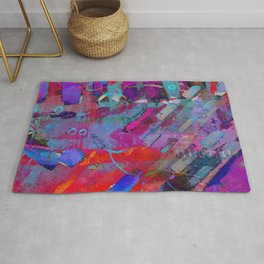 Colorful Textures Rug