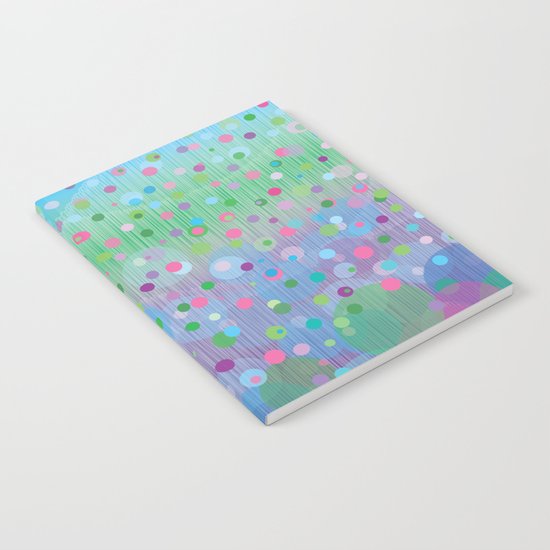 Colorful Rain Notebook