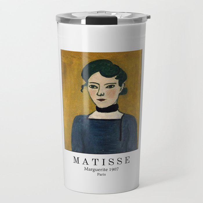 Henri Matisse - Portrait de Marguerite Travel Mug