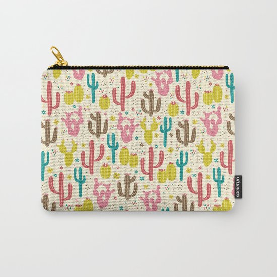 Prickly Cactus Carry-All Pouch