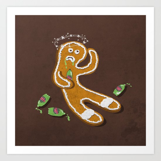 Ginger Ale Art Print