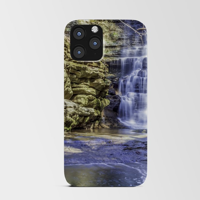 illinois waterfall iPhone Card Case