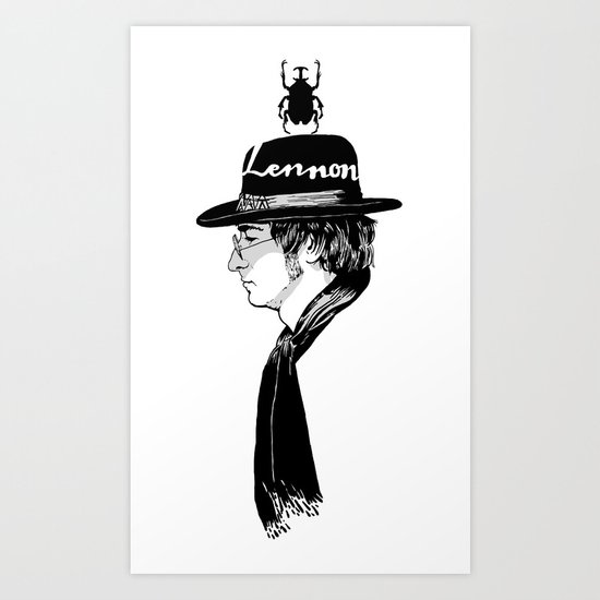 Lennon.John Art Print