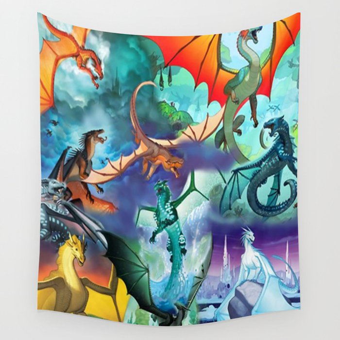 Wings-Of-Fire all dragon Wall Tapestry