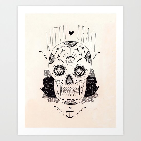 Dia de los muertos Art Print
