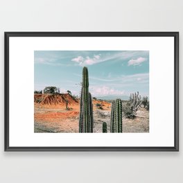 Red Desert (Tatacoa, Colombia) Framed Art Print