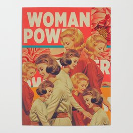 Woman Power Poster