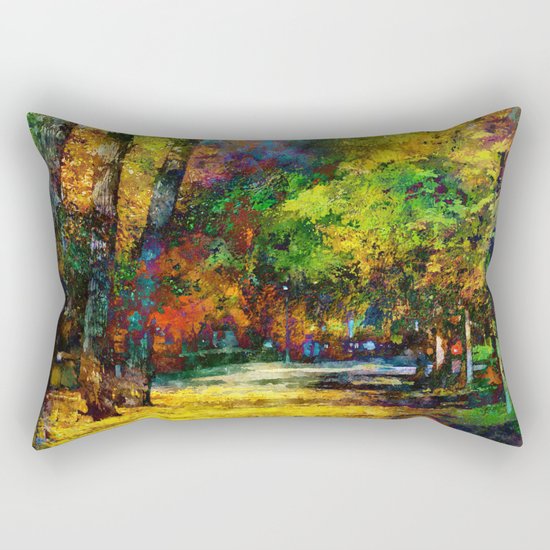Walk With Me Rectangular Pillow