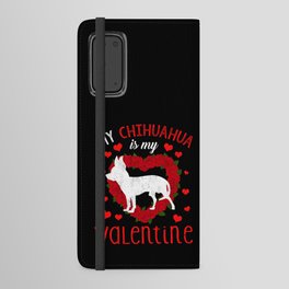 Dog Animal Hearts Day Chihuahua My Valentines Day Android Wallet Case