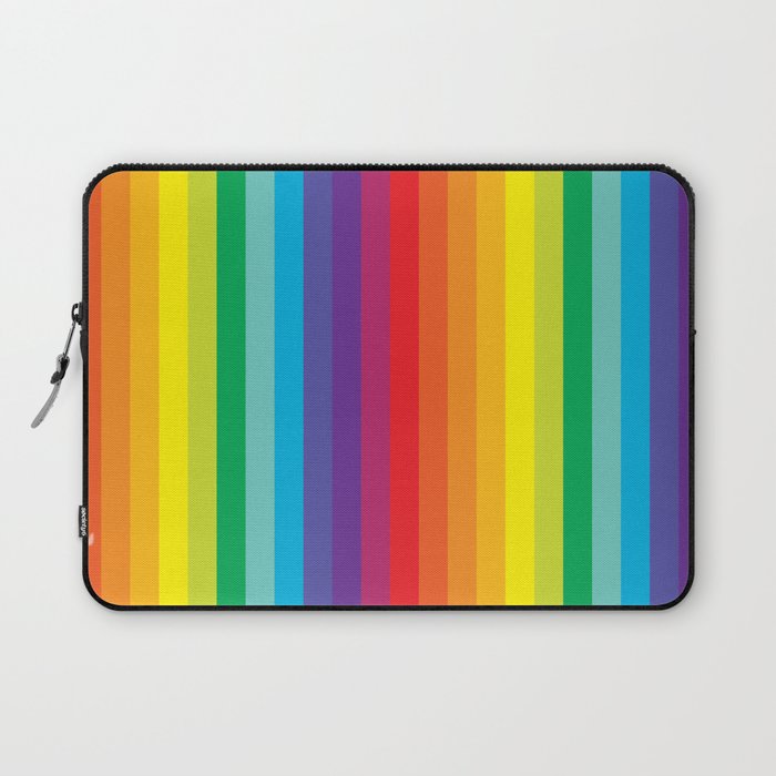 Rainbow Stripes Laptop Sleeve