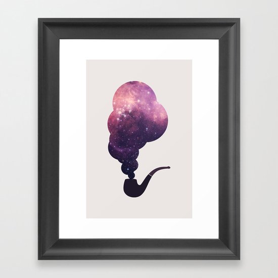 Birth of Stars Framed Art Print