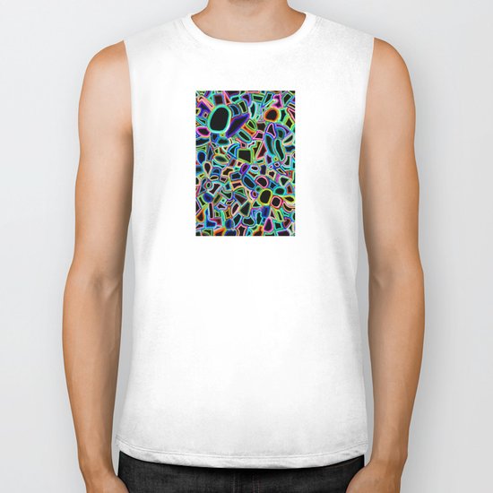 drenched in black color Biker Tank