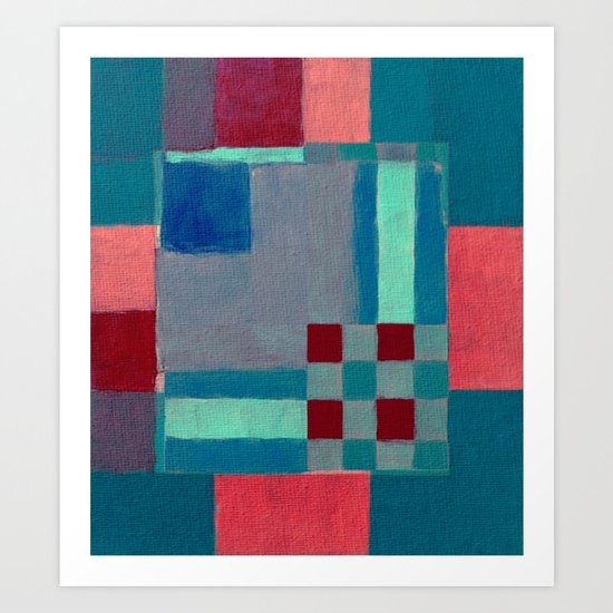 Urban Intersections 4 Art Print