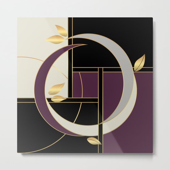 Leaves falling on Rodeo Drive Metal Print