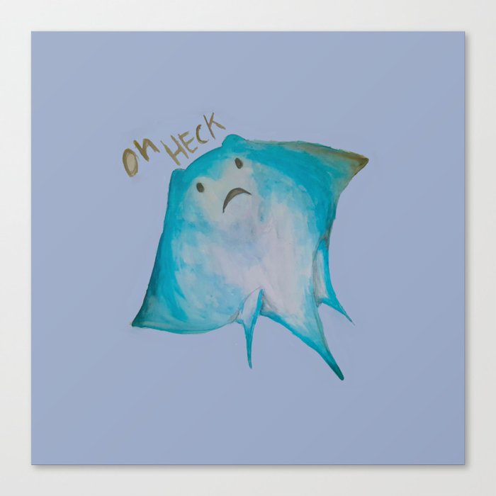 Oh Heck Canvas Print