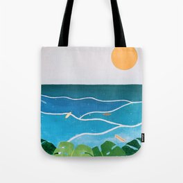 Surfer's Paradise Tote Bag
